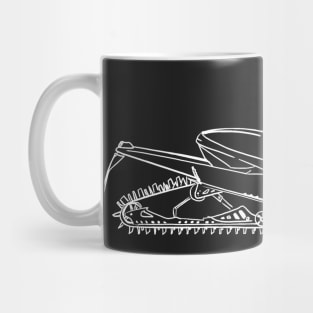 Cool Snowmobile Mug